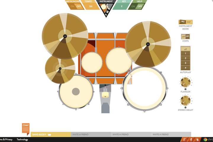JAM with Chrome website preview